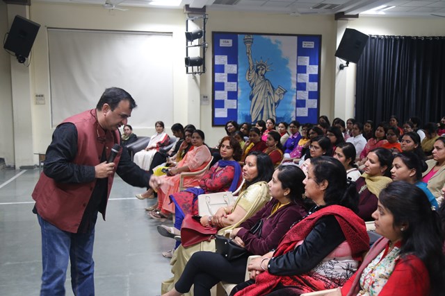  CYBER SAFETY AWARENESS WORKSHOP AT    BLUE BELLS PUBLIC SCHOOL, SECTOR10, GURUGRAM